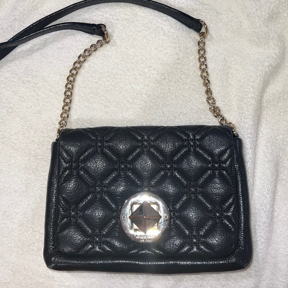Kate Spade Black Leather Crossbody